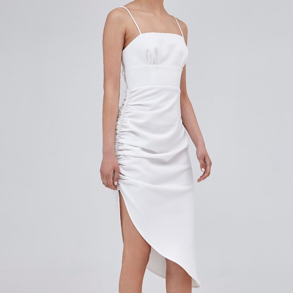 C/MEO Collective Good Talk Asymmetrical White Midi